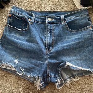 Levi denim shorts